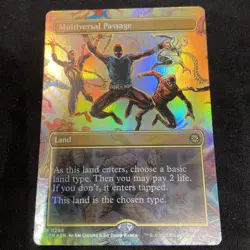 Multiversal Passage (Borderless) Marvel's Spider-Man (Foil) #206 - Image 2