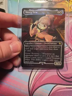 MTG CHOCOBO TRACK FOIL Tataru Taru On Hand Final Fantasy - Image 1