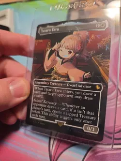MTG CHOCOBO TRACK FOIL Tataru Taru On Hand Final Fantasy - Image 2