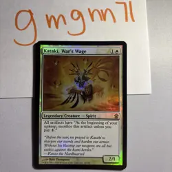 MTG Foil Kataki, War’s Wage Saviors Of Kamigawa - Image 1