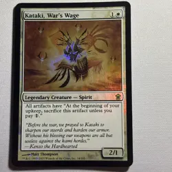 MTG Foil Kataki, War’s Wage Saviors Of Kamigawa - Image 3