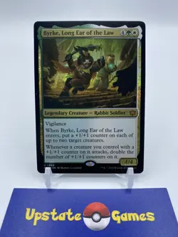 MTG Bloomburrow *FOIL* M Byrke, Long Ear of the Law #0380 - Image 1
