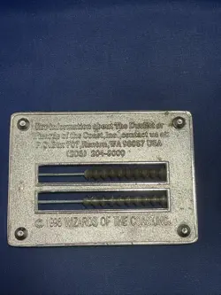 MTG The Duelist Abacus Rare Magic Life Counter Red Enameled Metal - Image 2