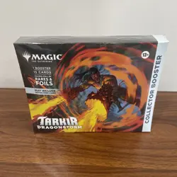 Magic the Gathering Tarkir: Dragonstorm Collector Booster Omega Pack New Sealed - Image 1