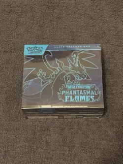 Pokemon TCG Mega Evolution Phantasmal Flames Elite Trainer Box - IN HAND - Image 1