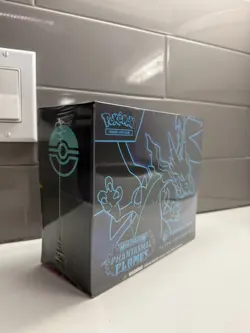 Phantasmal Flames Pokemon Center Elite Trainer Box Sealed W/ Plastic Protector - Image 3