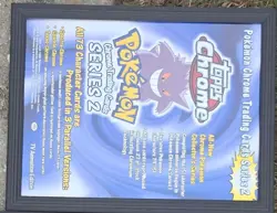 Pokemon Topps Chrome Series 2 Flyer - Image 1