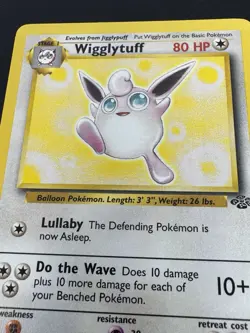 Pokemon Wigglytuff #32/64 Non-Holo Rare - 1999 Unlimited Jungle - LP - Image 2