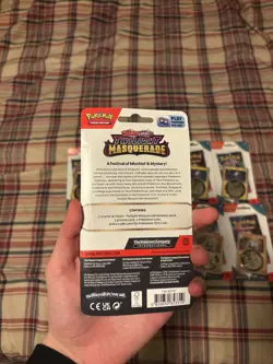 Pokemon TCG Twilight Masquerade Blister Pack Sealed Lot of 10 - Image 3