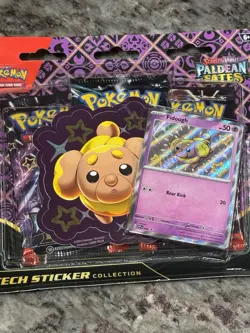 Pokemon TCG Paldean Fates Tech Sticker Collection - BRAND NEW SEALED - Image 3