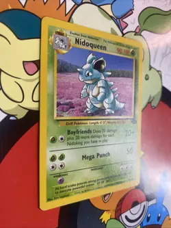 1999 Wizards Pokemon Jungle Unlimited Non- Holo Nidoqueen 23/64 LP/NM Condition - Image 2