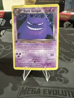 Pokemon TCG 1st Edition Dark Gengar Neo Destiny Holo -Very Rare - Image 4