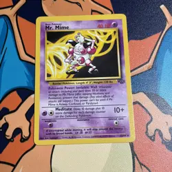 Pokemon TCG Mr. Mime 22/64 Jungle Set Unlimited Non-Holo - Image 1