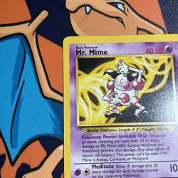 Pokemon TCG Mr. Mime 22/64 Jungle Set Unlimited Non-Holo - Image 2