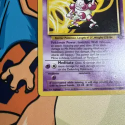 Pokemon TCG Mr. Mime 22/64 Jungle Set Unlimited Non-Holo - Image 5