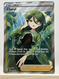 Pokemon TCG Cheryl (Full Art) 159/163 SWSH05: Battle Styles Ultra Rare Holo - NM - Image 1