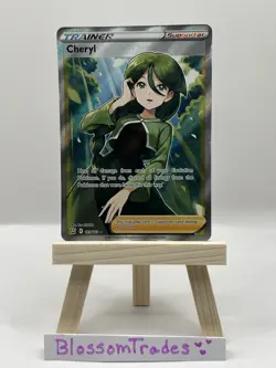 Pokemon TCG Cheryl (Full Art) 159/163 SWSH05: Battle Styles Ultra Rare Holo - NM - Image 2