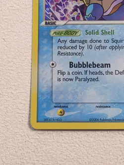Pokemon Squirtle Crystal Guardians Reverse Holo Stamped 2006 #64/100 - Image 5
