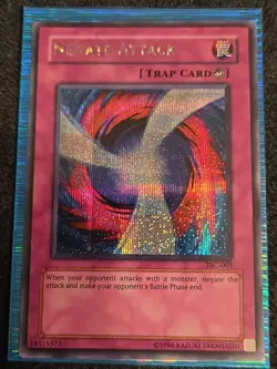 Yu-Gi-Oh! Negate Attack TSC-003 Prismatic Secret Rare Near Mint - Image 1