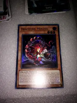 Yu-Gi-Oh! Dracotail Mululu JUSH-EN005 Justice Hunters 1st Edition Unplayed - Image 2