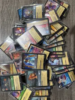 Lorcana Bulk Lot 900+ Cards C/UC/R/SR Includes Foils - Image 1