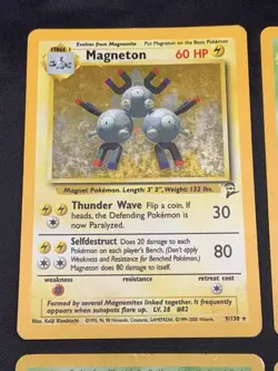 Vintage Rare Holo Pokemon Card Lot WOTC 1999 Base Set 2, Jungle, Fossil - MP/HP - Image 2