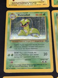 Vintage Rare Holo Pokemon Card Lot WOTC 1999 Base Set 2, Jungle, Fossil - MP/HP - Image 5