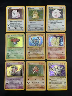 Pokemon Vintage Holo Rare WOTC Era Card Lot Base Set, Fossil, Jungle MP/HP - Image 1