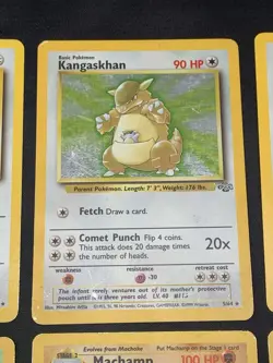 Pokemon Vintage Holo Rare WOTC Era Card Lot Base Set, Fossil, Jungle MP/HP - Image 3