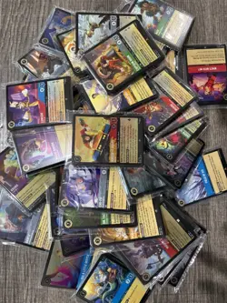 Lorcana Bulk Lot 900+ Cards C/UC/R/SR Includes Foils - Image 1