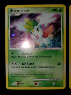 Shaymin 13/127 38/127 Cosmos Holo Rare Pokemon TCG Platinum Card Deck Exclusive - Image 4