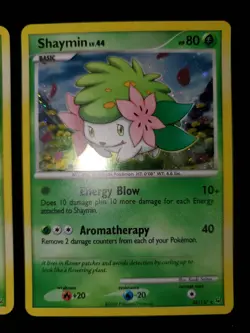 Shaymin 13/127 38/127 Cosmos Holo Rare Pokemon TCG Platinum Card Deck Exclusive - Image 5