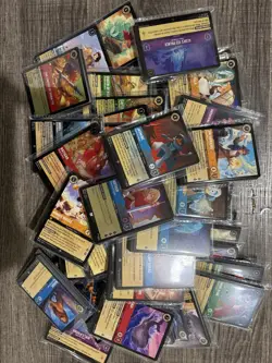 Lorcana Bulk Lot 900+ Cards C/UC/R/SR Includes Foils - Image 1