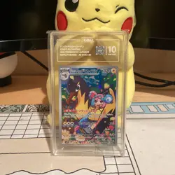 Iono Kilowattrel SV Japanese Tag 10 Pokemon Card TCG 2025 - Image 1