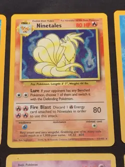 Vintage Holo Rare Pokemon Cards WOTC 1999 Base Set, Fossil, Jungle MP/HP Mewtwo - Image 3
