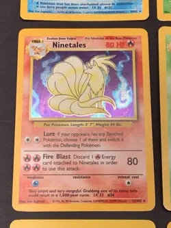 Vintage Pokemon Cards Holo Rare Collection WOTC Era Only MP/HP - Image 5