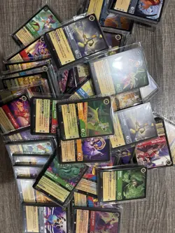 Lorcana Bulk Lot 900+ Cards C/UC/R/SR Includes Foils - Image 1