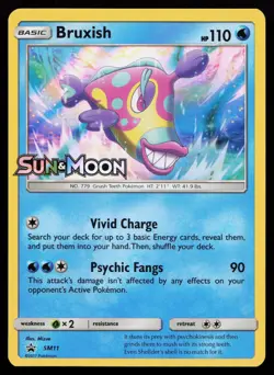 Bruxish SM11 Promo SM Promos Pokemon Card - Image 1