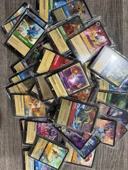 Lorcana Bulk Lot 900+ Cards C/UC/R/SR Includes Foils - Image 1