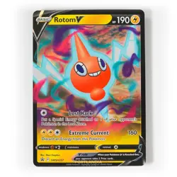 Pokemon - Rotom V - SWSH257 - Black Star Promo - Half Art Card - Image 1