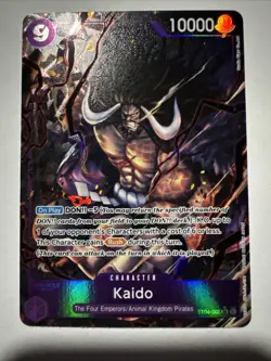 One Piece Card Game TCG Kaido ST04-003 SR PRB01 Alt Art😀 - Image 1