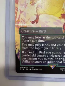 Traveling Chocobo (Borderless) #406 Final Fantasy Regular - Image 5