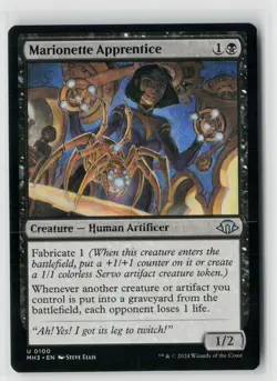 MTG Modern Horizons 3 Marionette Apprentice x1 NM Uncommon - Image 1