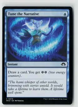 MTG Modern Horizons 3 Tune The Narrative x4 NM Common - Image 1