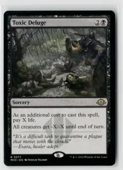 MTG Modern Horizons 3 Toxic Deluge x1 NM Rare - Image 1