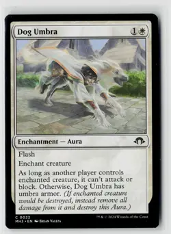 MTG Modern Horizons 3 Dog Umbra x4 NM Common - Image 1