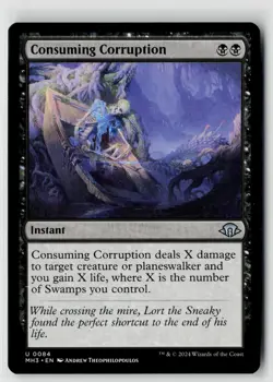 MTG Modern Horizons 3 Consuming Corruption x4 NM Uncommon - Image 1