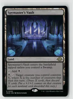 MTG Modern Horizons 3 Spymaster's Vault x1 NM Rare - Image 1
