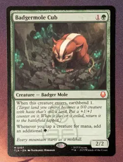 MTG - Badgermole Cub - TLA (NM+) - Image 1