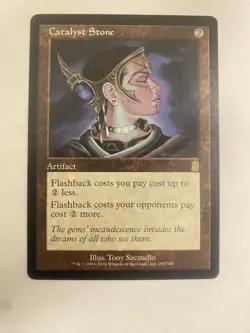 Catalyst Stone - MTG - Odyssey - MP - Magic The Gathering - Image 1